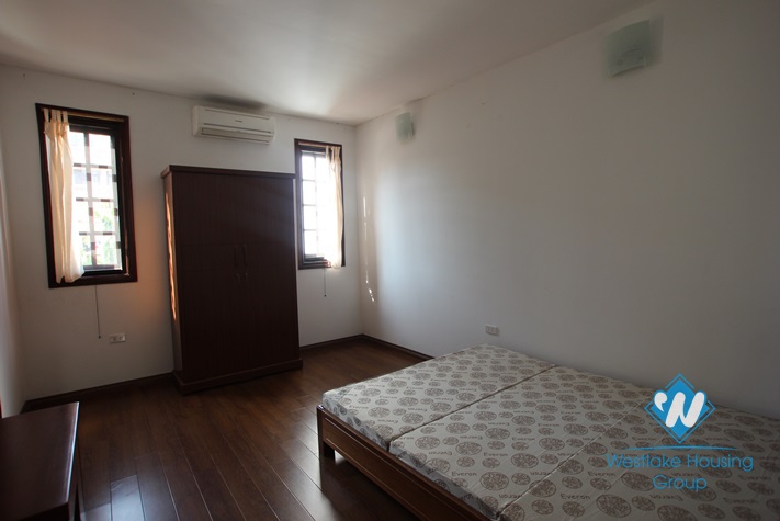 Cosy house with yard available for rent in To Ngoc Van street, Tay Ho, Hanoi- fully furnished.